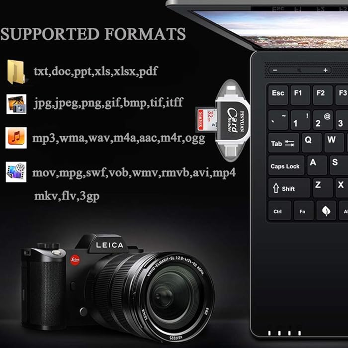 (š„Last Day Promotion - 50% off)Multi-Port 4 in1 Universal SD TF Card Reader