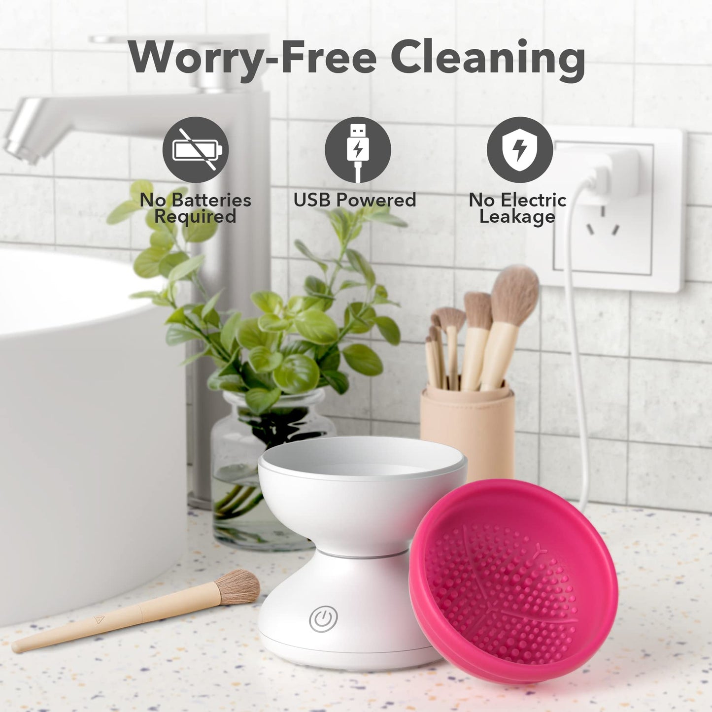 (š„Last Day Promotion - 50% off)Makeup Brush Cleaner