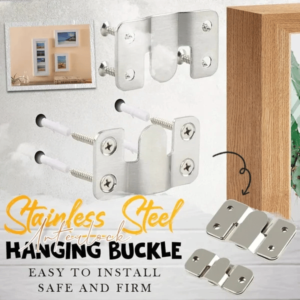 (š„Last Day Promotion - 50% off)Stainless Steel Interlock Hanging Buckle