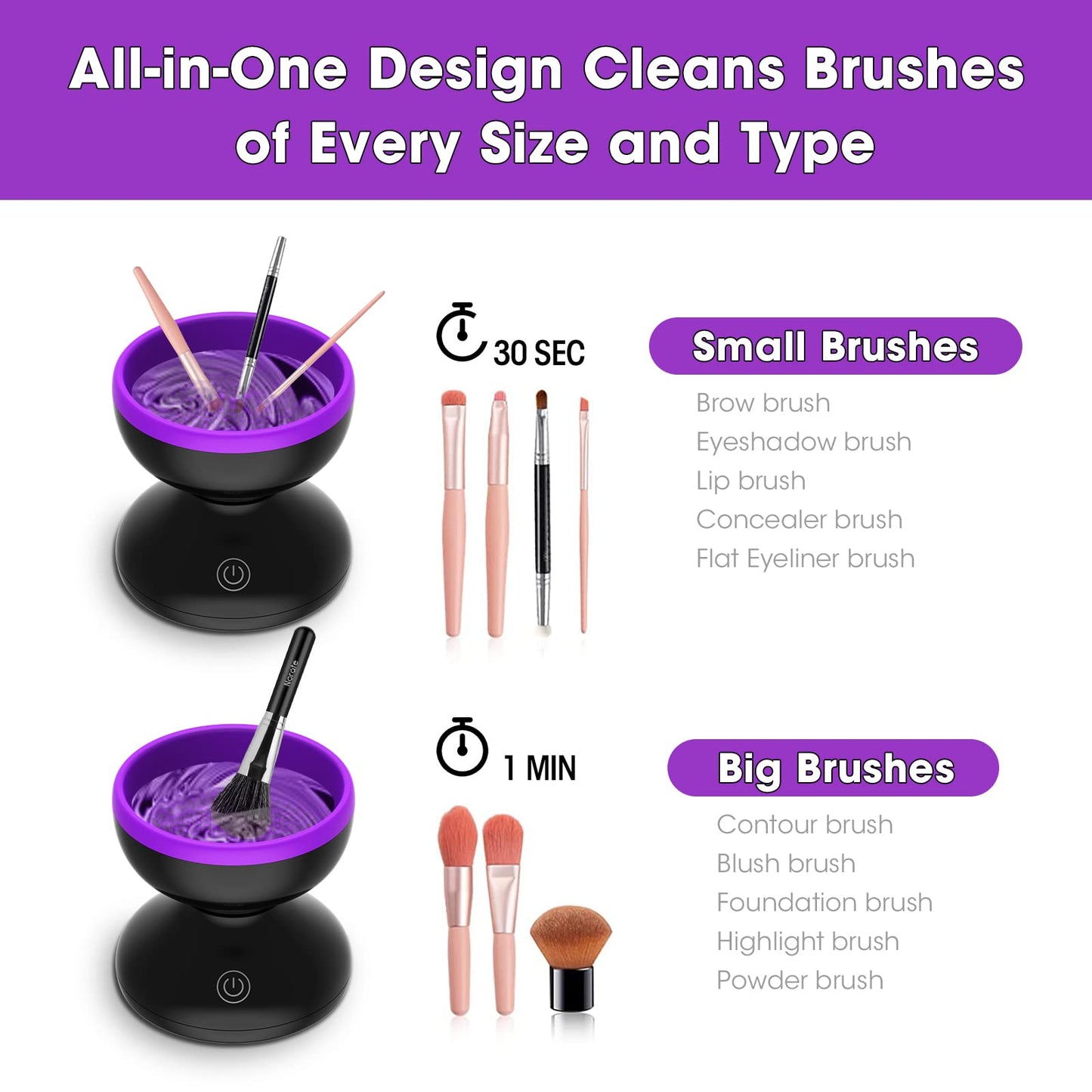 (š„Last Day Promotion - 50% off)Makeup Brush Cleaner
