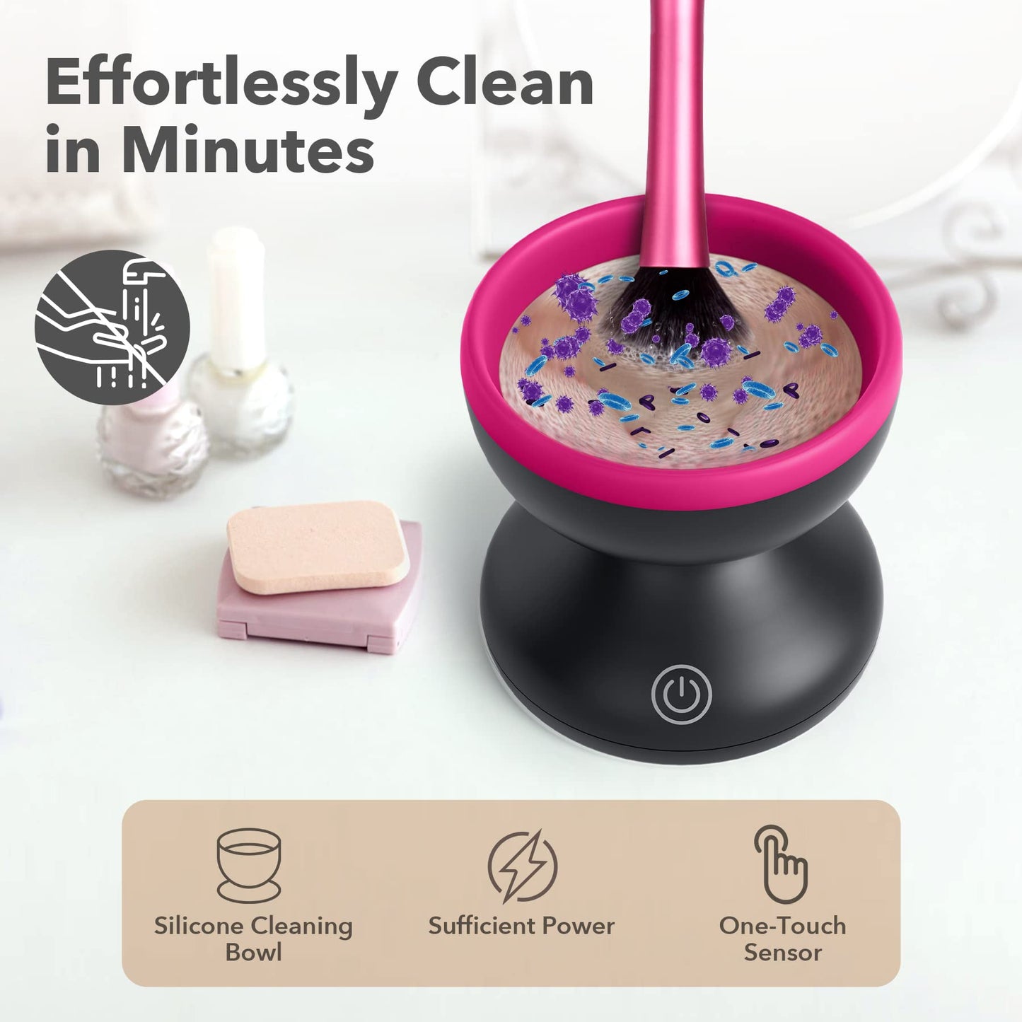 (š„Last Day Promotion - 50% off)Makeup Brush Cleaner