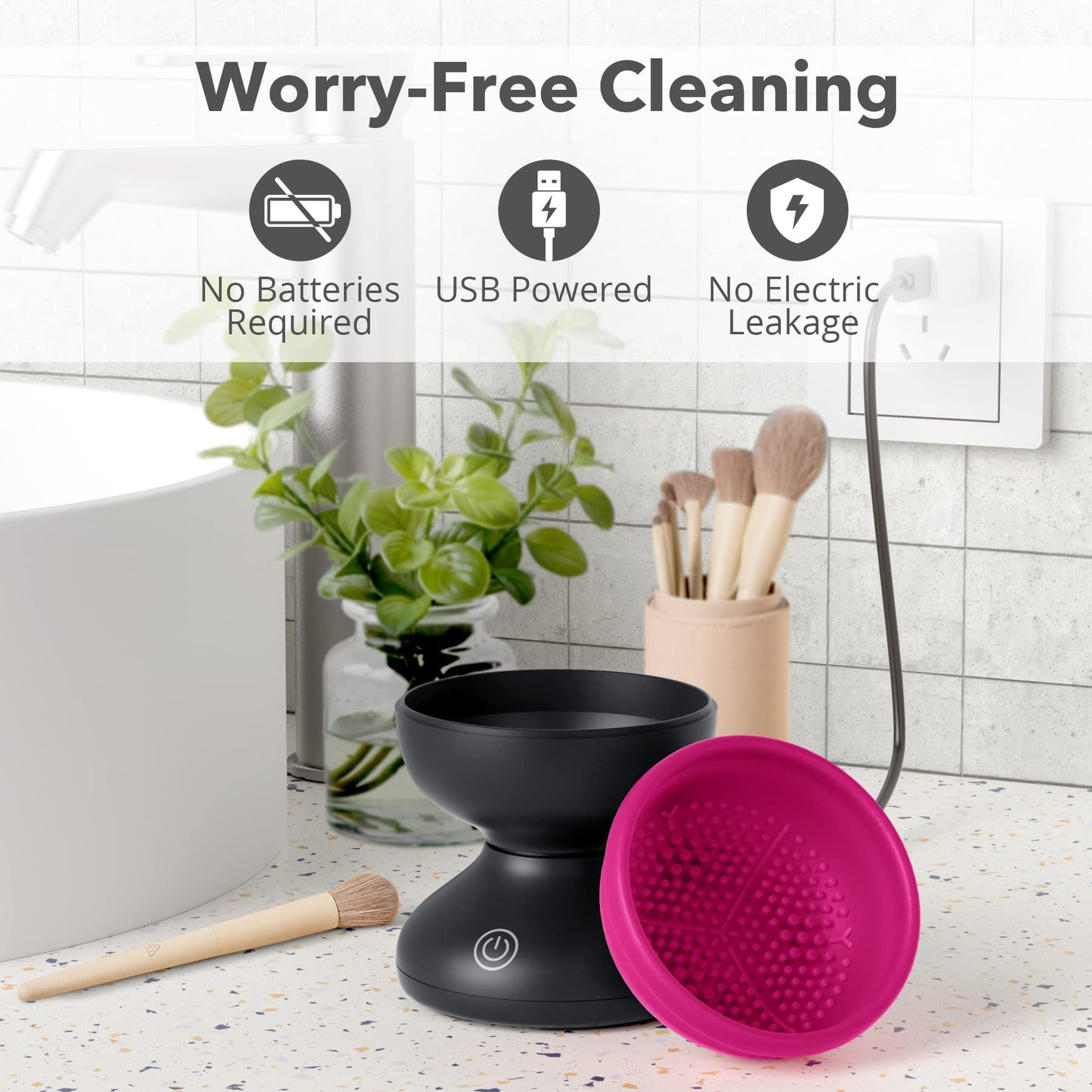 (š„Last Day Promotion - 50% off)Makeup Brush Cleaner