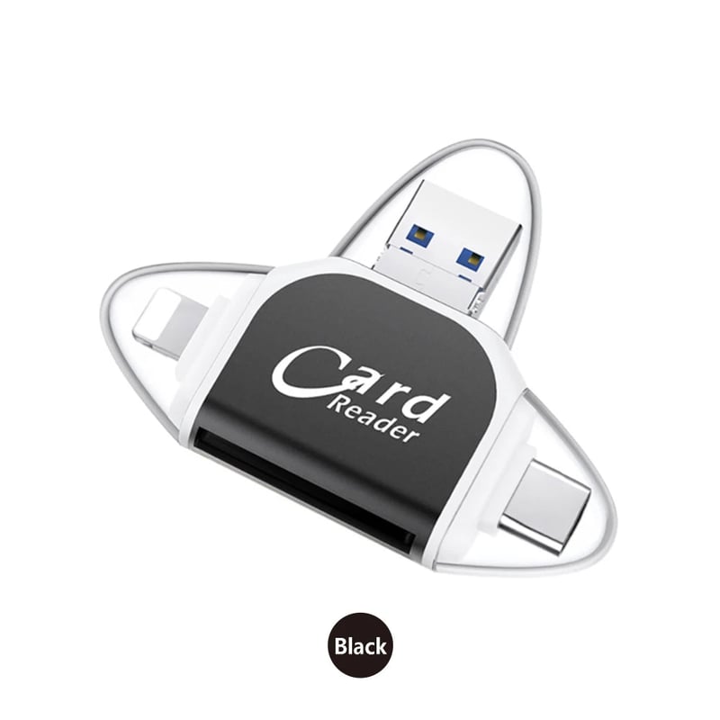 (š„Last Day Promotion - 50% off)Multi-Port 4 in1 Universal SD TF Card Reader