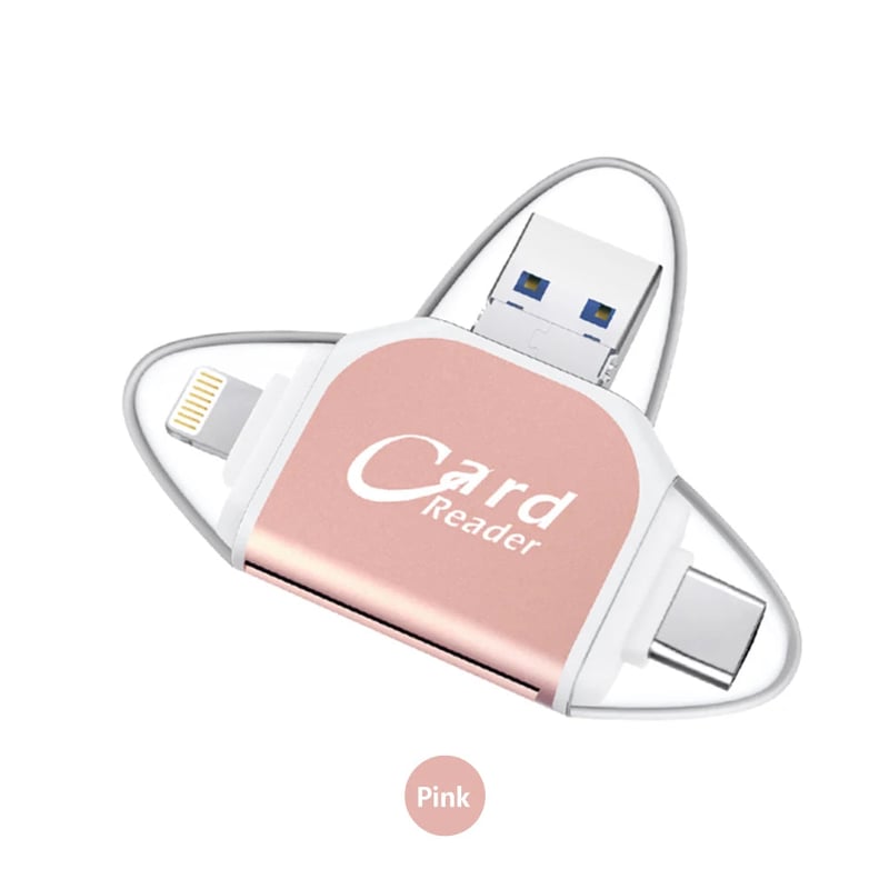 (š„Last Day Promotion - 50% off)Multi-Port 4 in1 Universal SD TF Card Reader